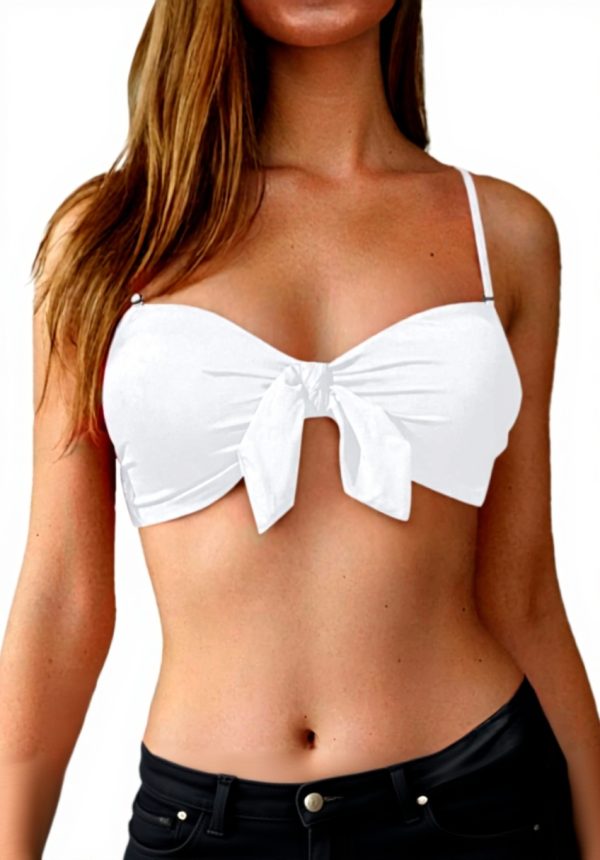 Ensemble bikini femme bandeau bretelles vacances plage