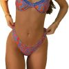 Bikini femme Felcia dentelle nœud bleu foncé taille L-0