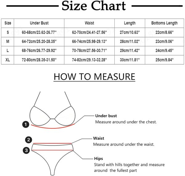 YIzdegg Bikini Femme Polyester Imprimé Plage Sexy-4