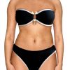 Bikini Femme Sexy Maillot Bain Taille Haute Generic Blanc