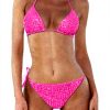 Bikini Femme Sexy Maillot Bain Triangle Paillettes Generic