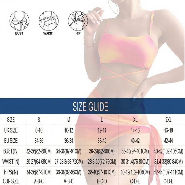 Maillot de bain 3 pièces femme dos nu triangle BSLVWG