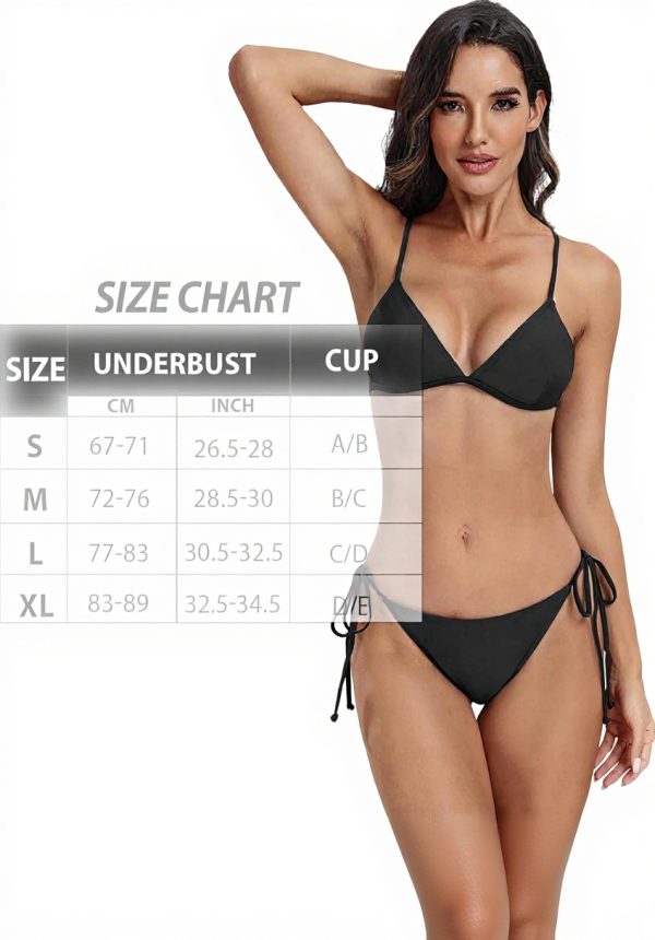 Haut de maillot de bain femme FITTOO triangle rembourré sexy