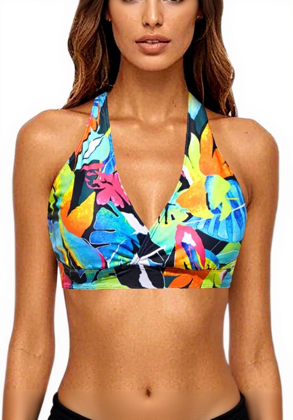 Bikini Femme Sexy Taille Haute Jaune Generic Bikini Maillot