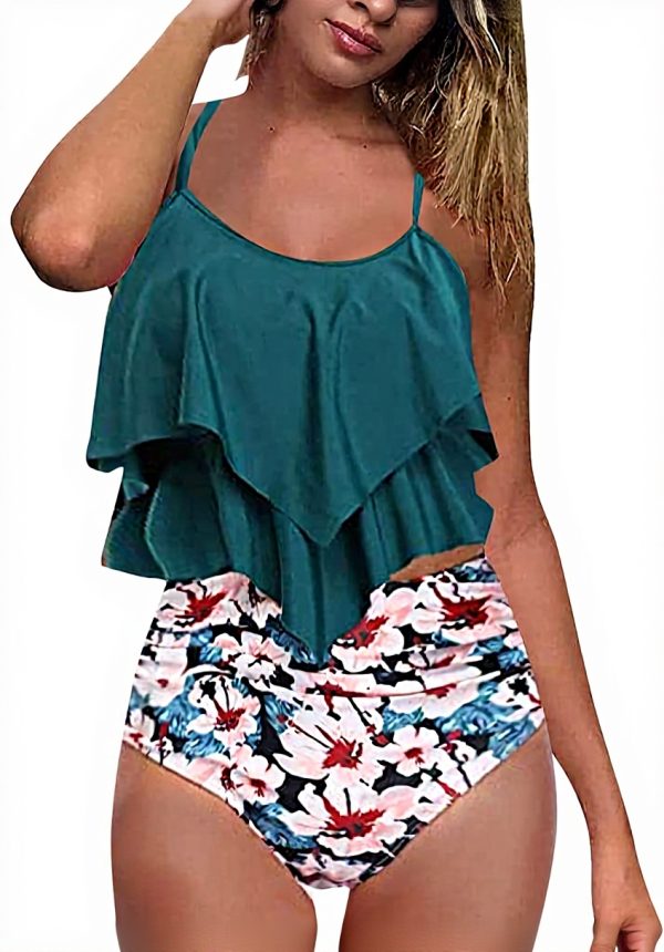 Maillot de bain FBJOMSEWZO bikini femme dégradé sexy été