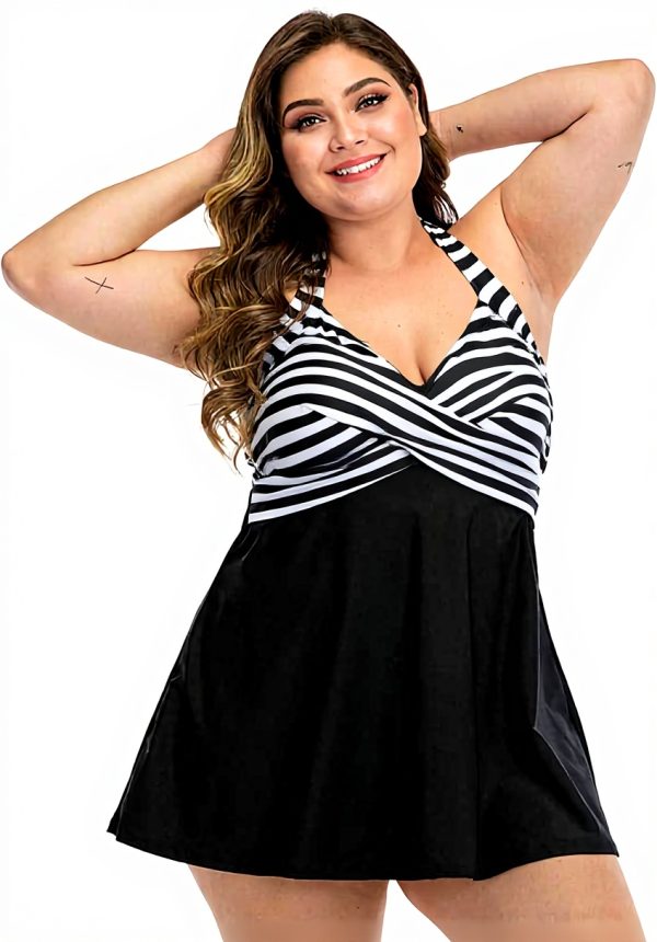 Maillot de bain une pièce FBJOMSEWZO vintage grande taille