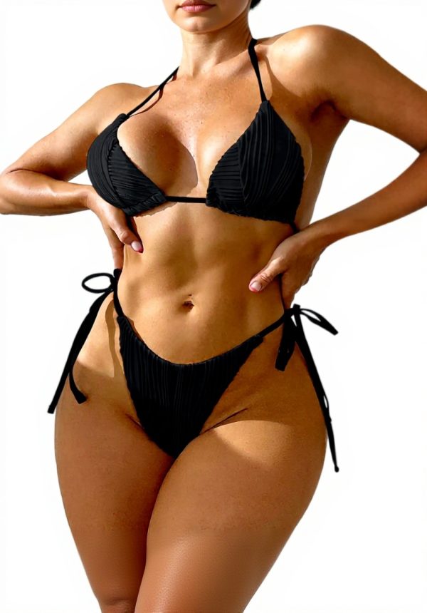 Bikini Femme Push Up String Brésilien Maillot Bain 2 Pièces