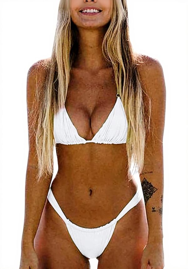 Maillot de bain 2 pièces pvucpot femme push up tankini sexy