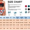 Rayson Bikini Brésilien Femme Maillot 2 Pièces Épaule