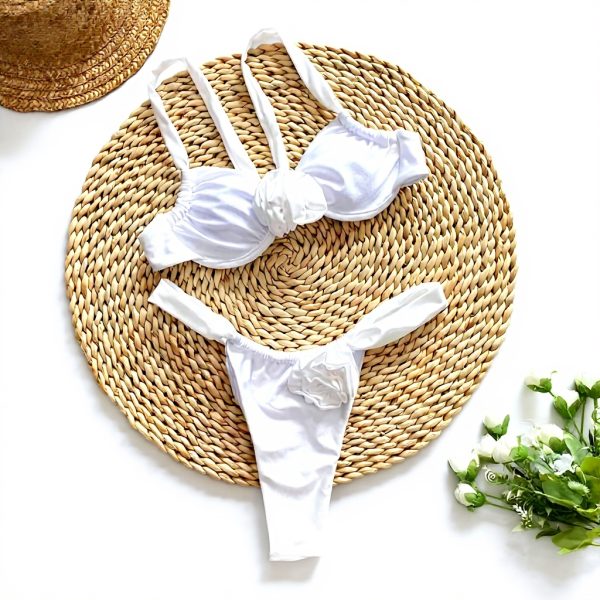 Maillot de bain femme ZSHDTKWB bikini floral élastane plage