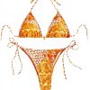 Maillot de bain femme ZSHDTKWB floral triangle bikini été