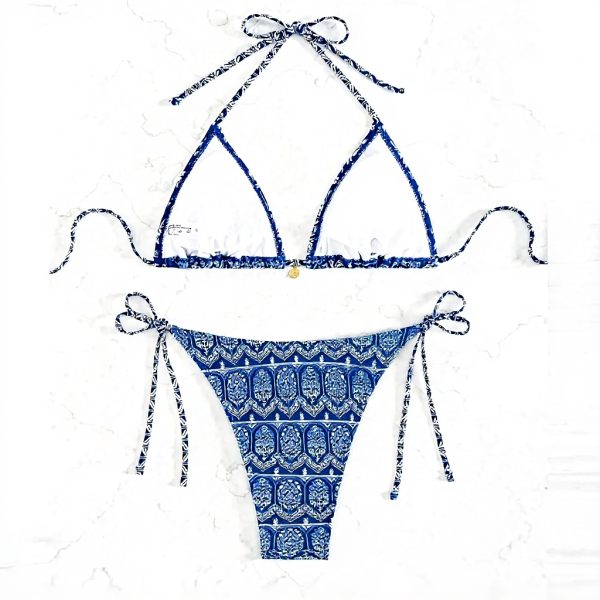 Maillot de bain femme ZSHDTKWB floral triangle bikini été