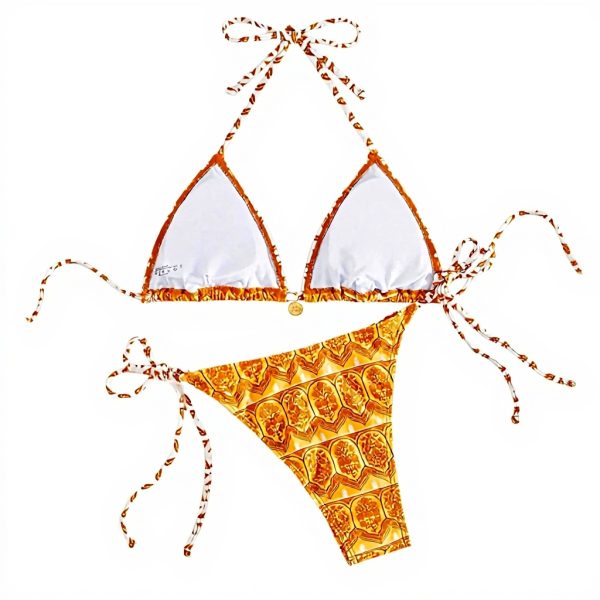 Maillot de bain femme ZSHDTKWB floral triangle bikini été