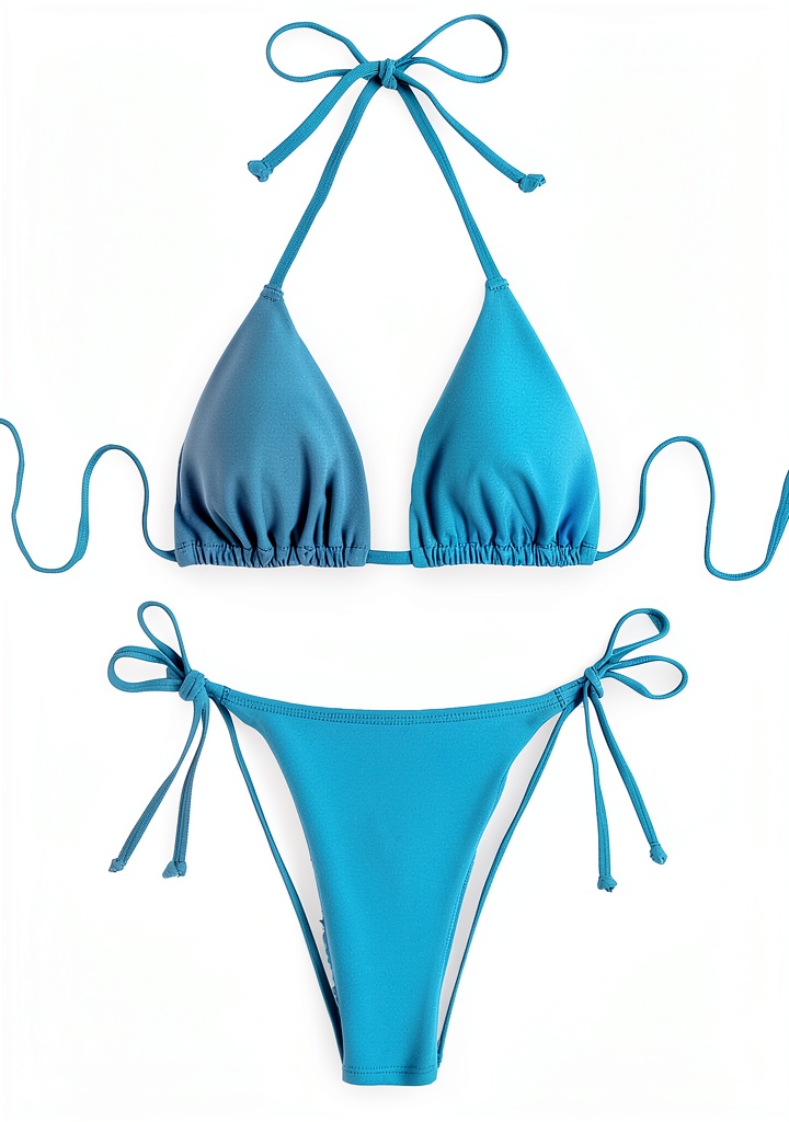 Bikini 2 pièces femme porté sur la plage