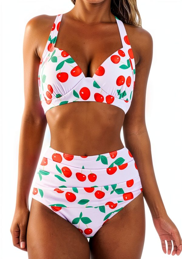 Bikini femme deux pièces triangle push up ventre plat