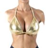 Bikini PEOAVRU micro string PU confortable femmes plage-1
