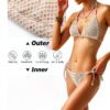 Maillot de bain Vancavoo deux pièces triangle string-8