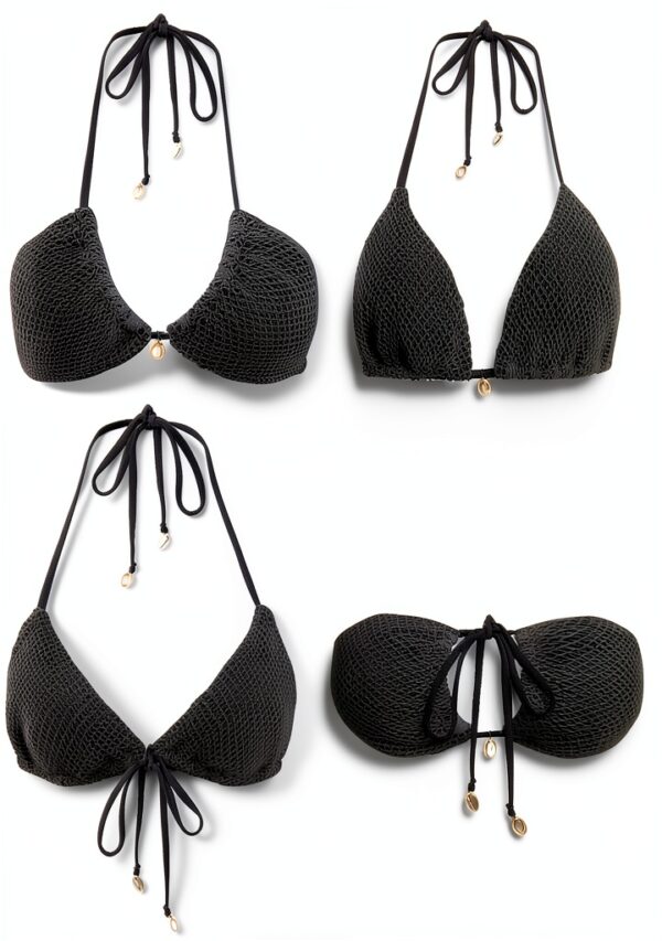 Maillot de bain Vancavoo deux pièces triangle string-3